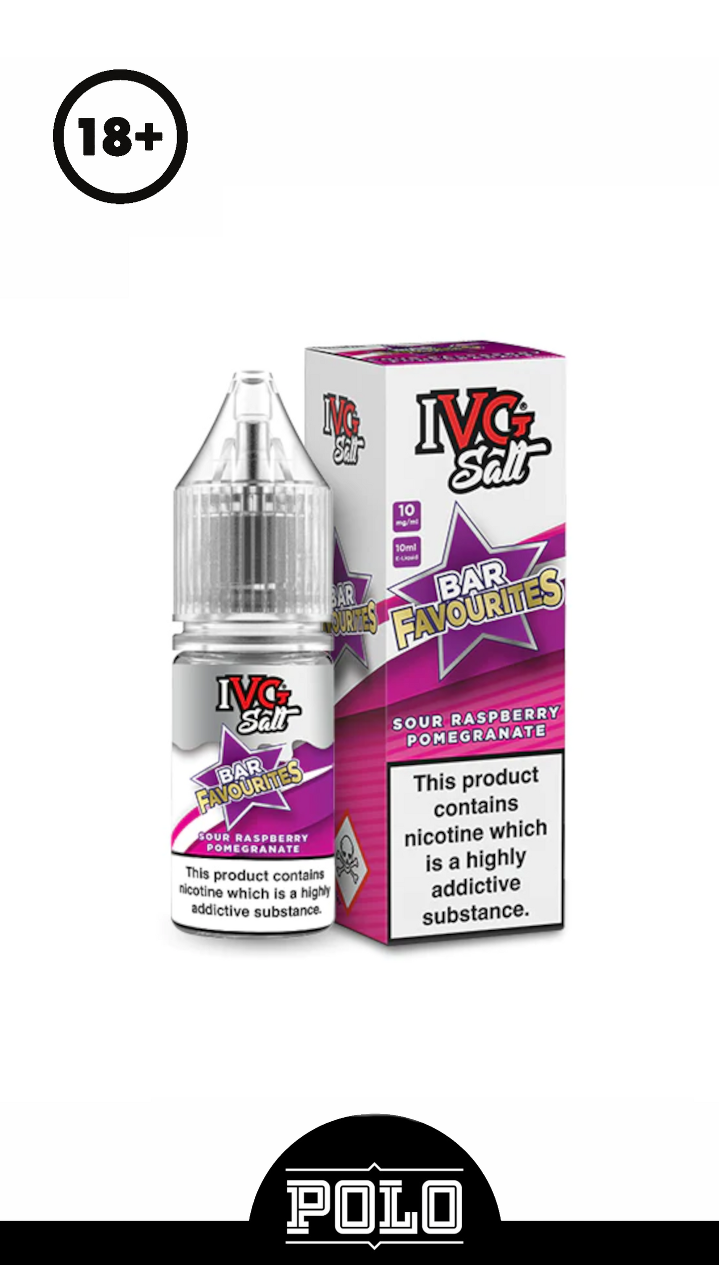 IVG Bar Favourites Salt Nic 20mg 10ml
