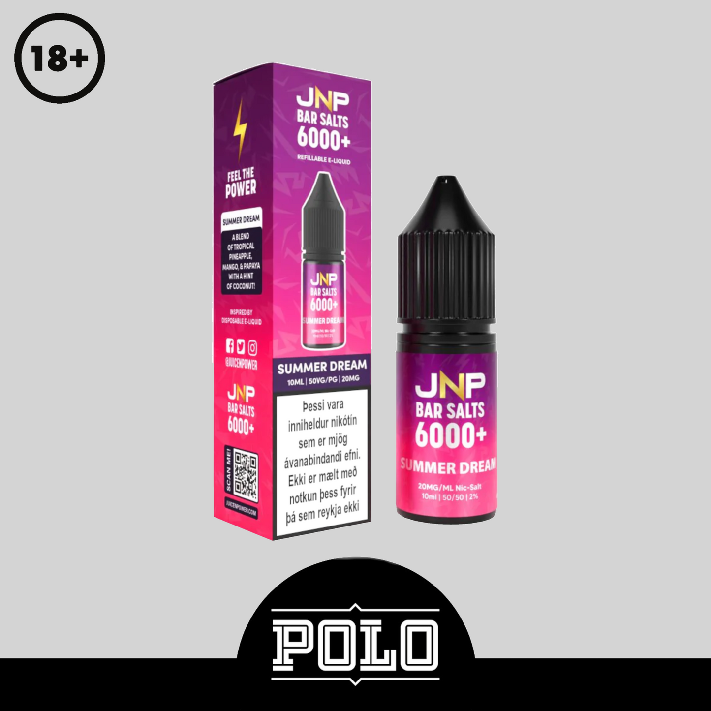 Crystal Salt Nic 20mg 10ml