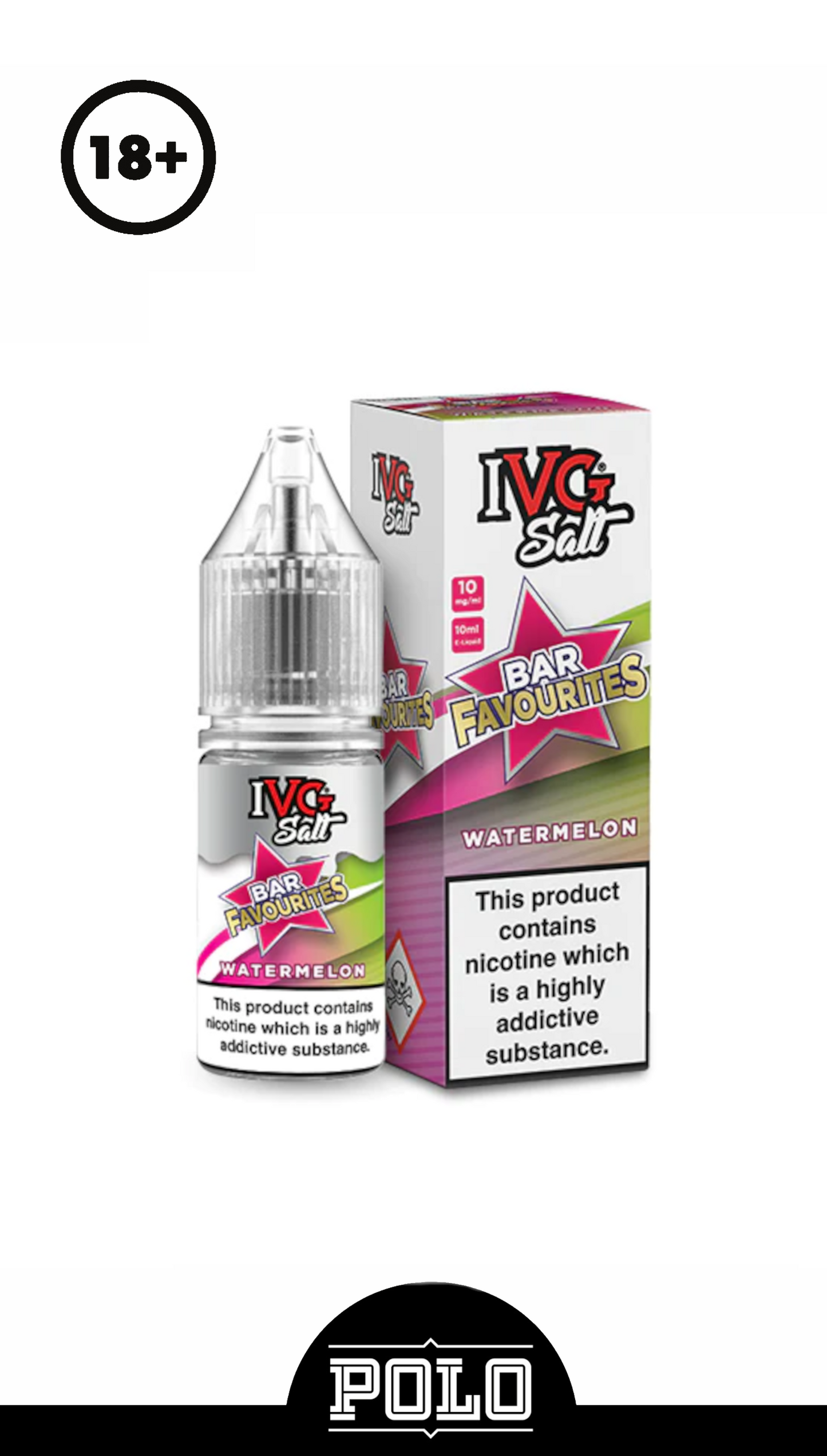 IVG Bar Favourites Salt Nic 20mg 10ml