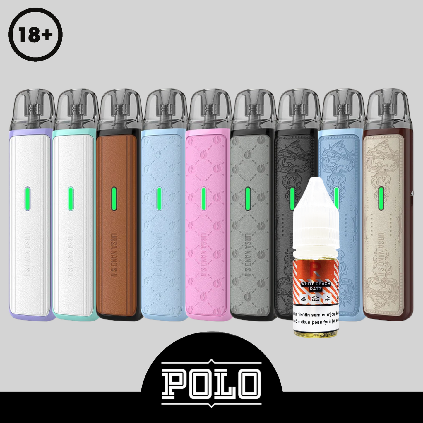 Lost Vape Ursa Nano 2 Kit + 10ml Puffroll Nicsalt 20mg
