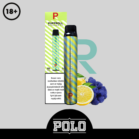 Puffroll Blue Razz Lemon 2ml