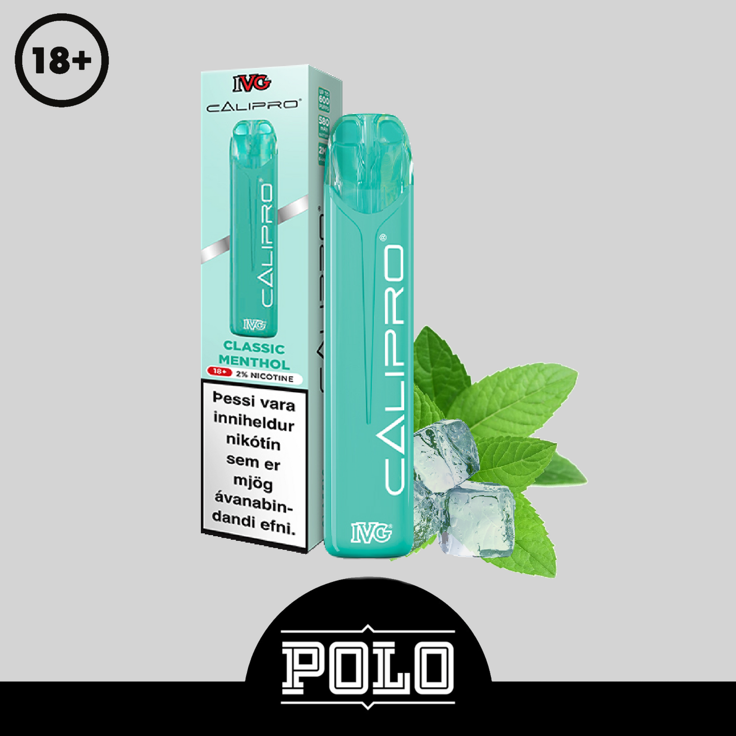 IVG Calipro Classic Menthol 2ml