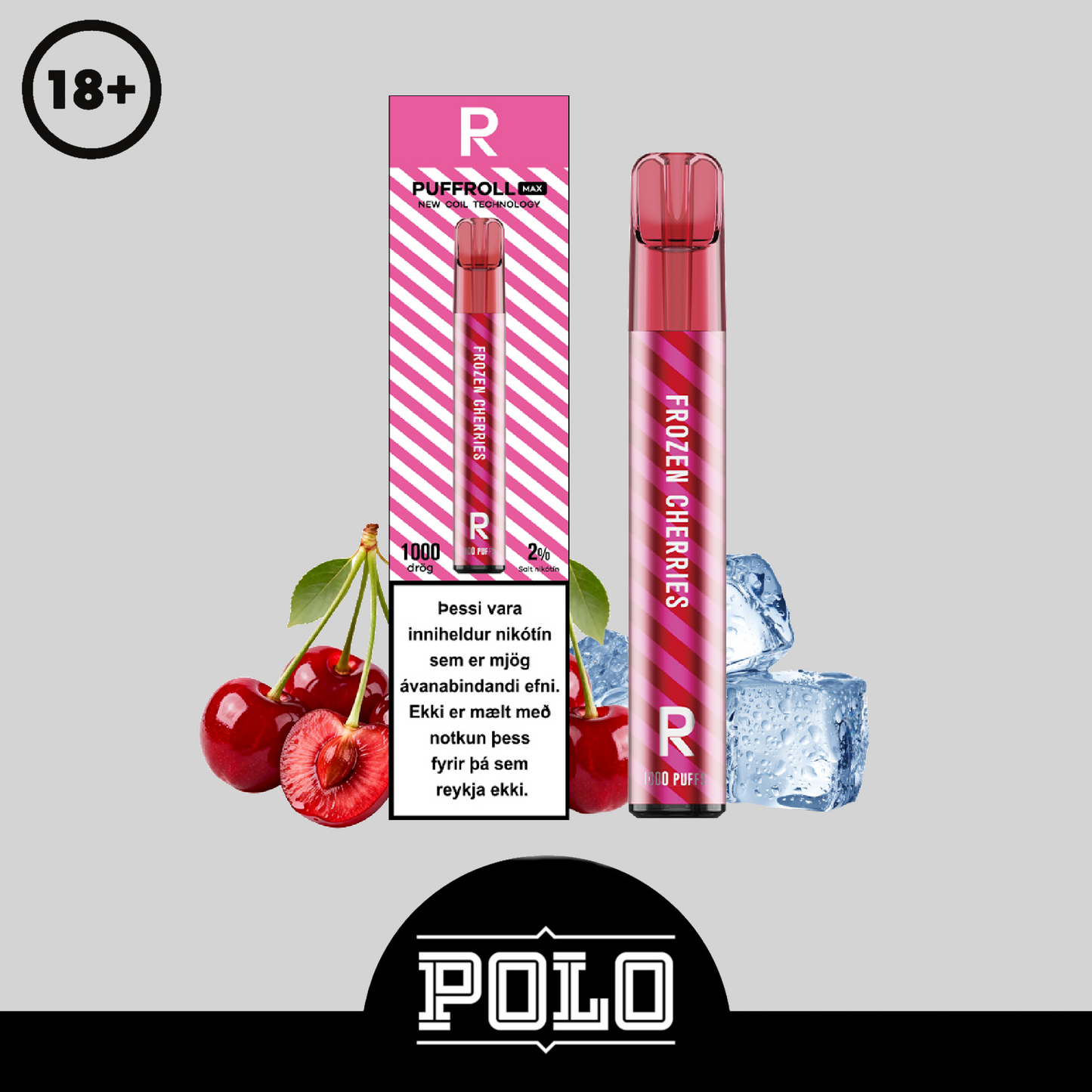 Puffroll Max Frozen Cherries 2ml