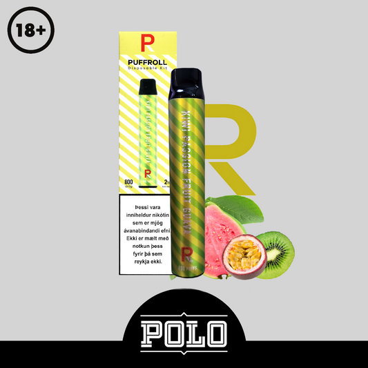 Puffroll Kiwi Passionfruit Guava 2ml