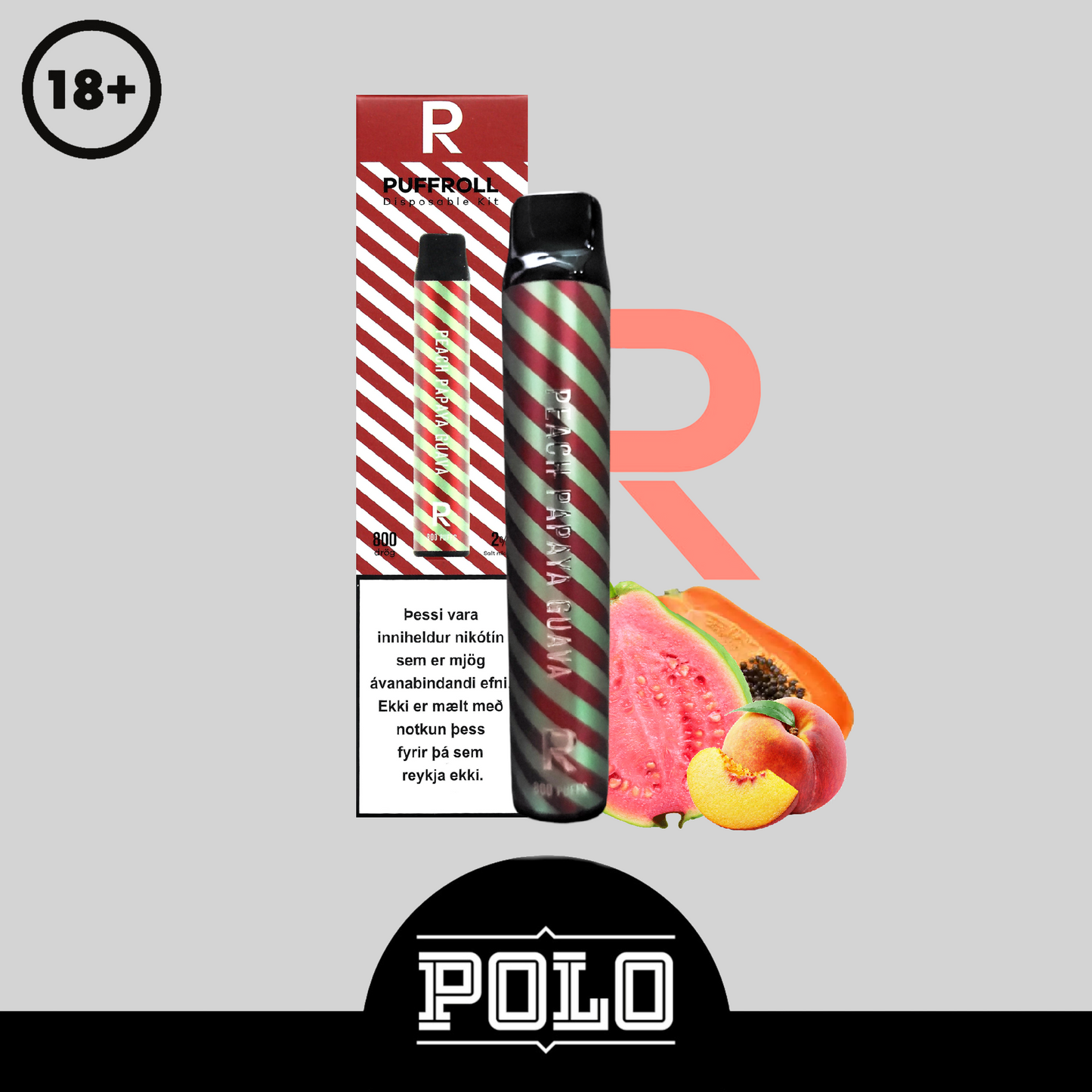 Puffroll Peach Papaya Guava 2ml