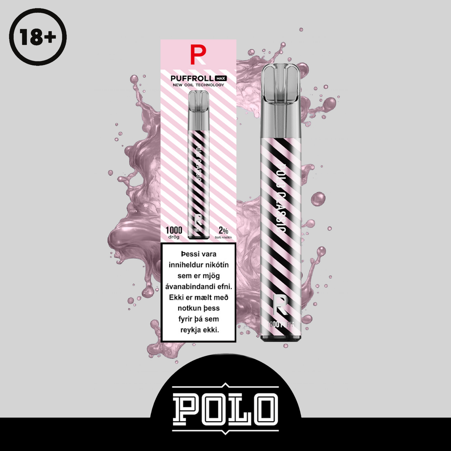 Puffroll Max Polo Classic 2ml