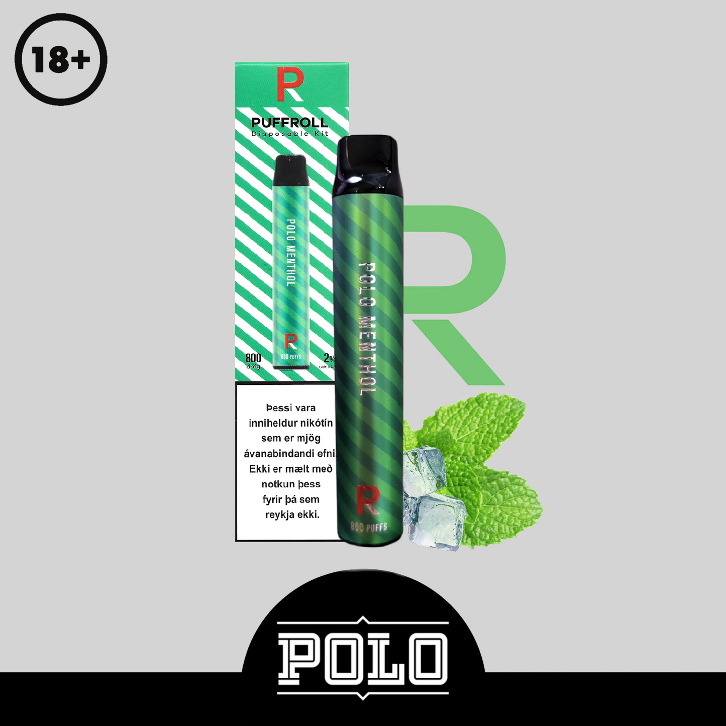 Puffroll Polo Menthol 2ml