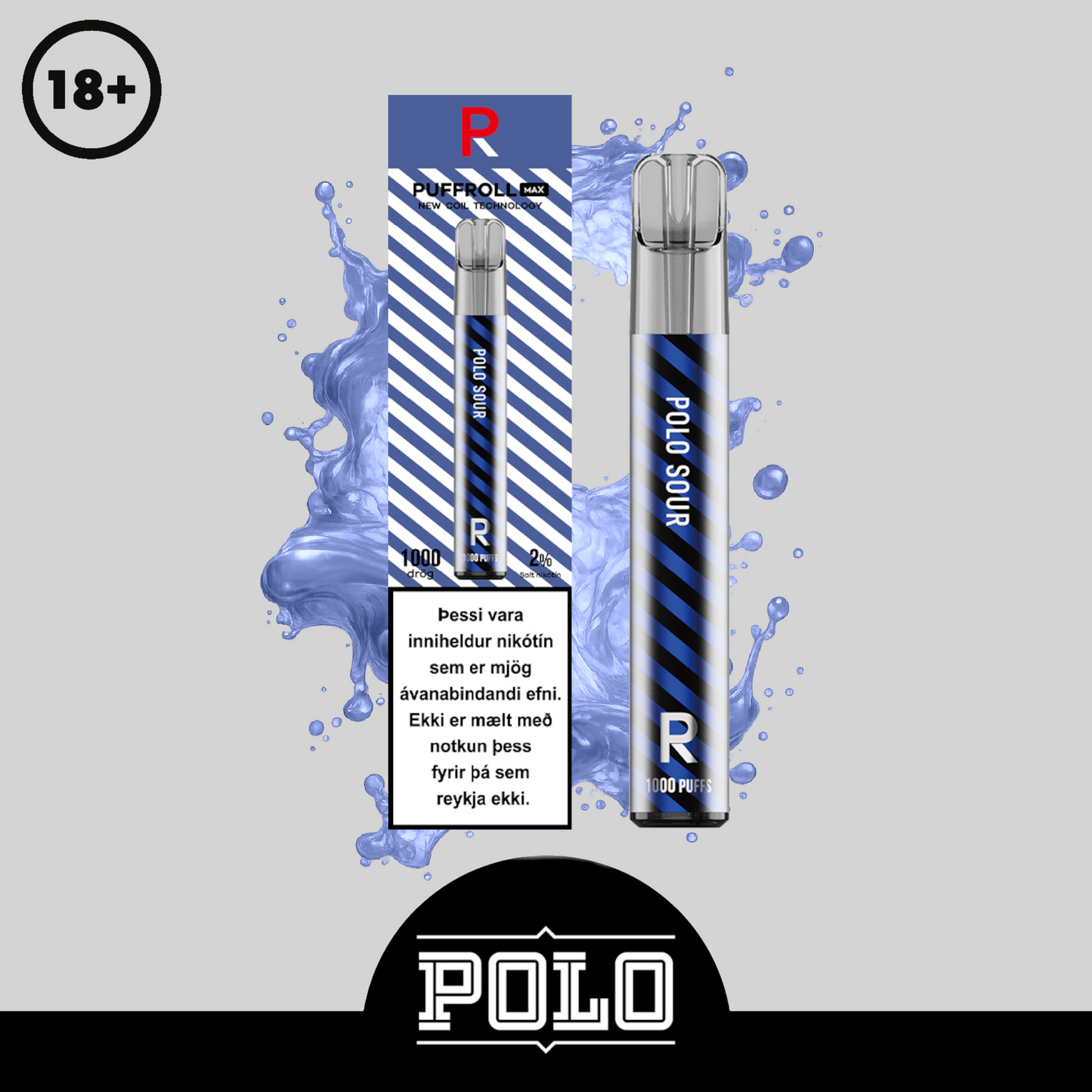 Puffroll Max Polo Sour 2ml