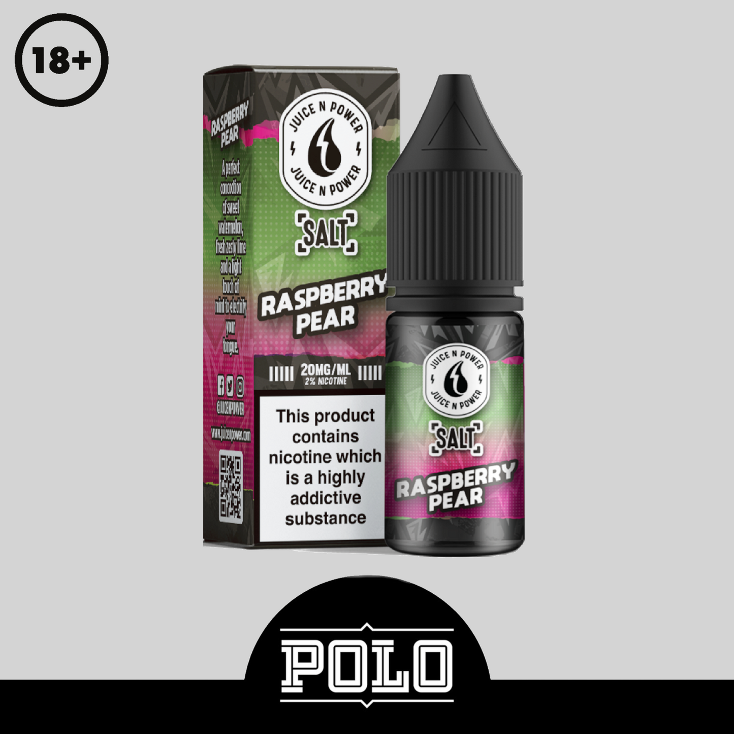 Juice n Power Salt Nic 20mg 10ml