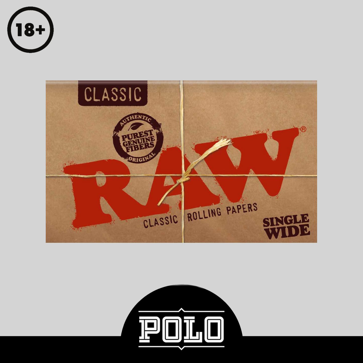 Raw Single Wide Double