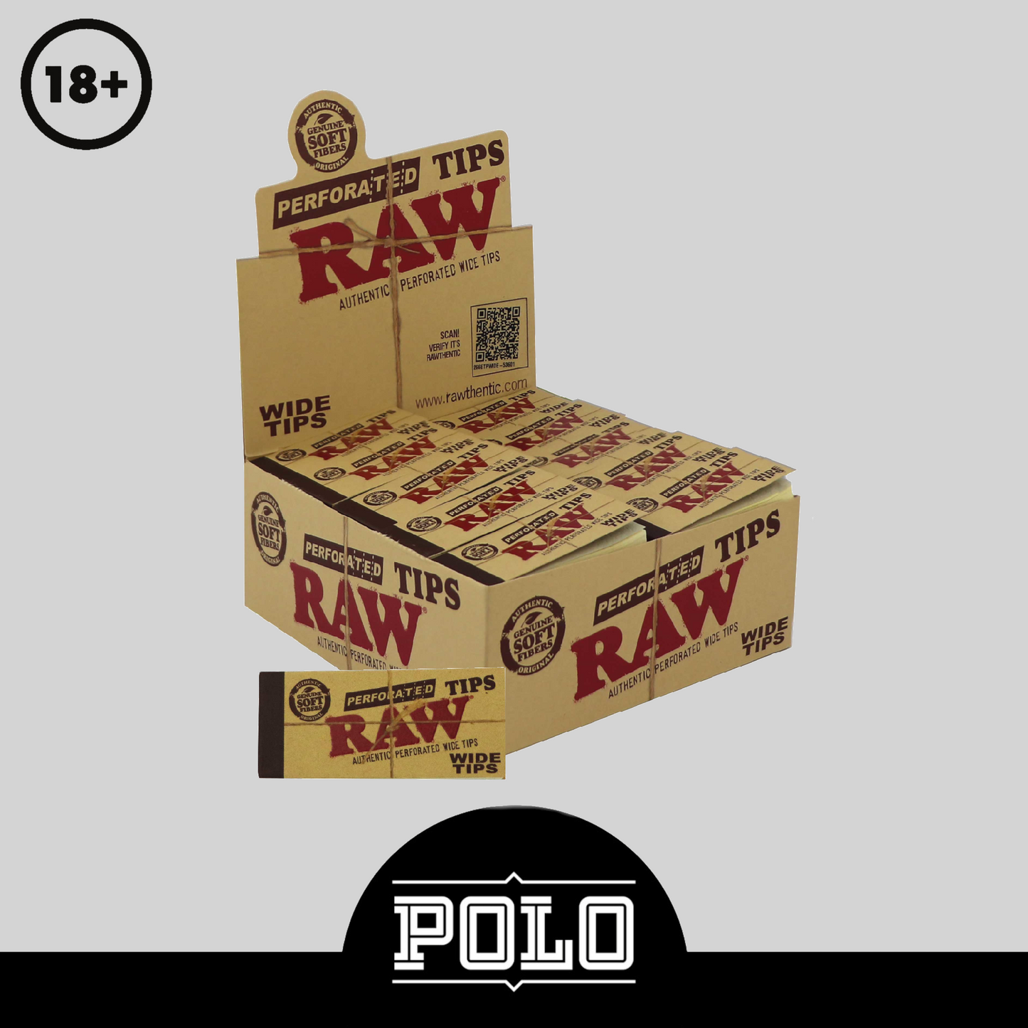 Raw Wide Filter Tips