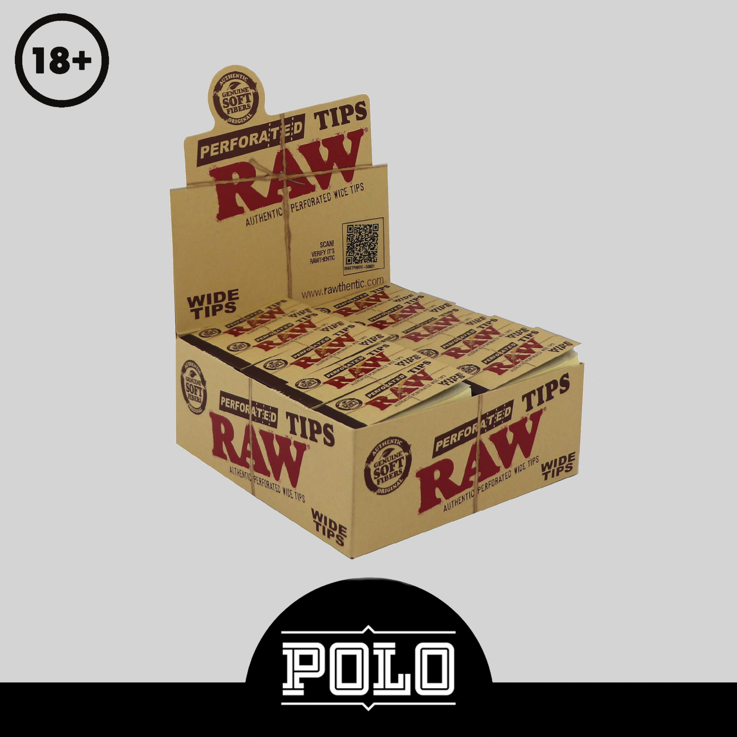 Raw Wide Filter Tips