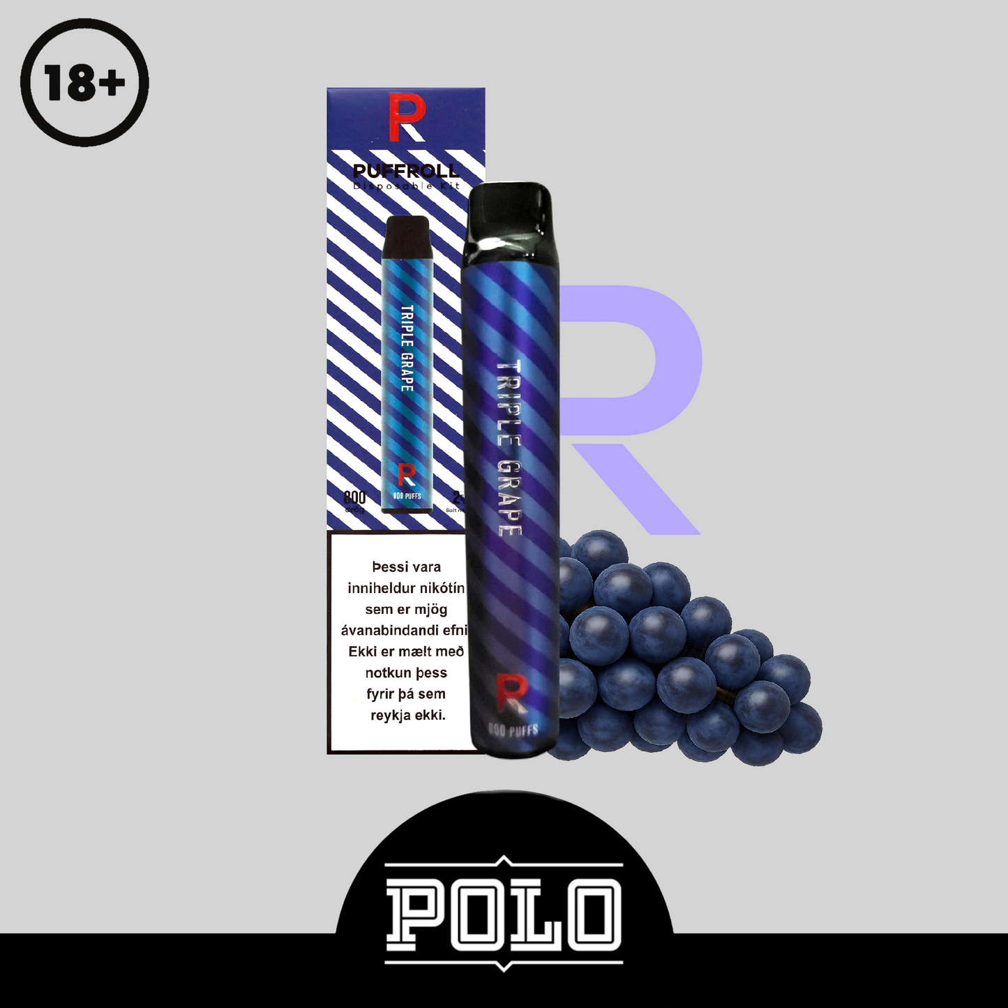 Puffroll Triple Grape 2ml
