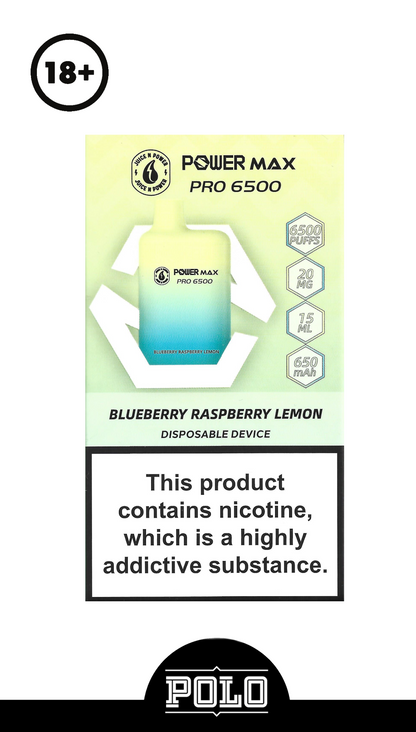 Power Blueberry Raspberry Lemon 6500p