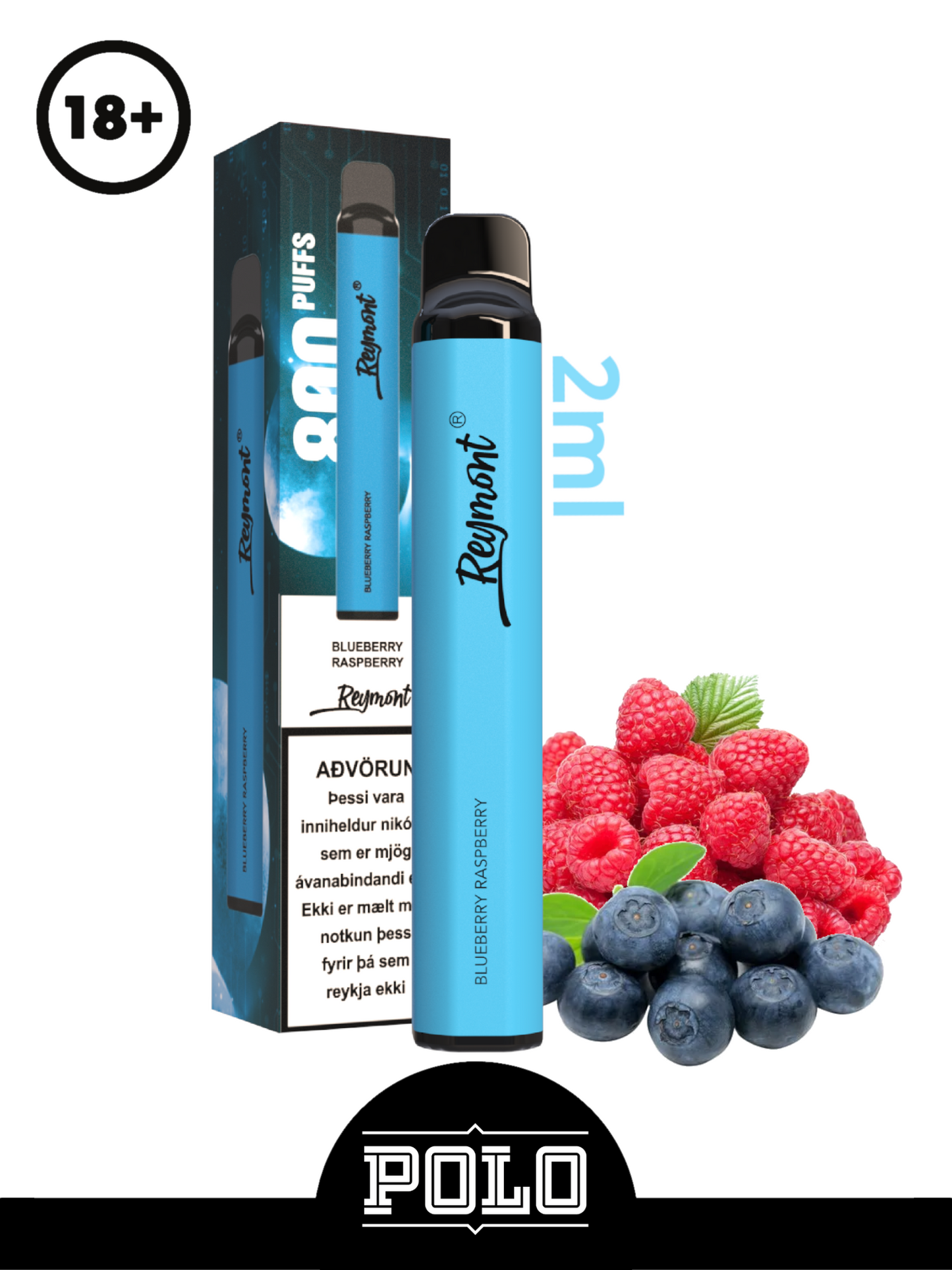 Reymont Blueberry Raspberry 2ml