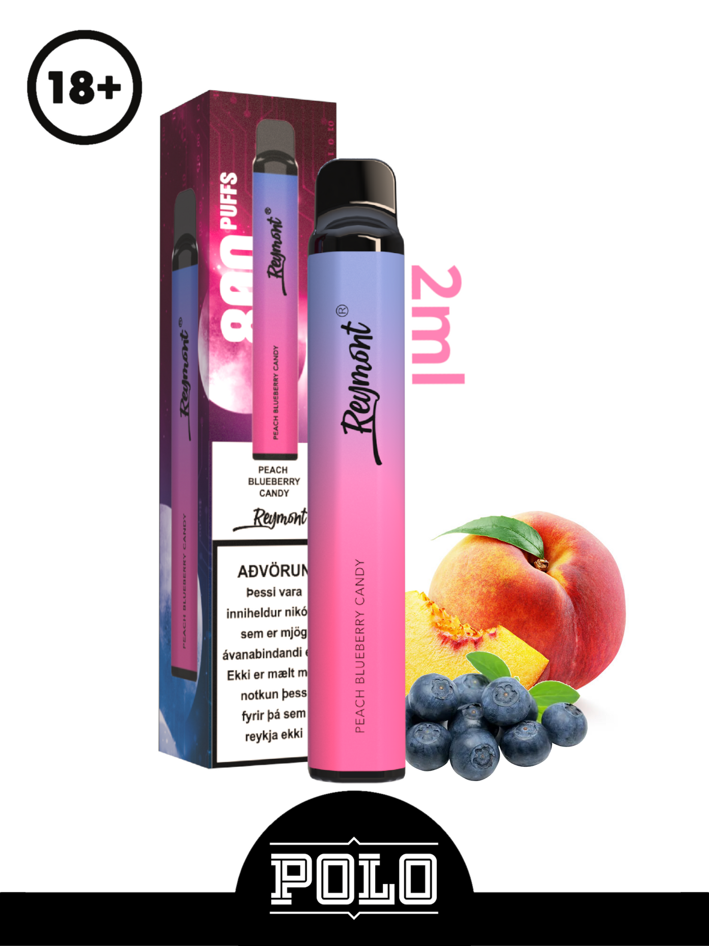 Reymont Peach Blueberry Candy 2ml