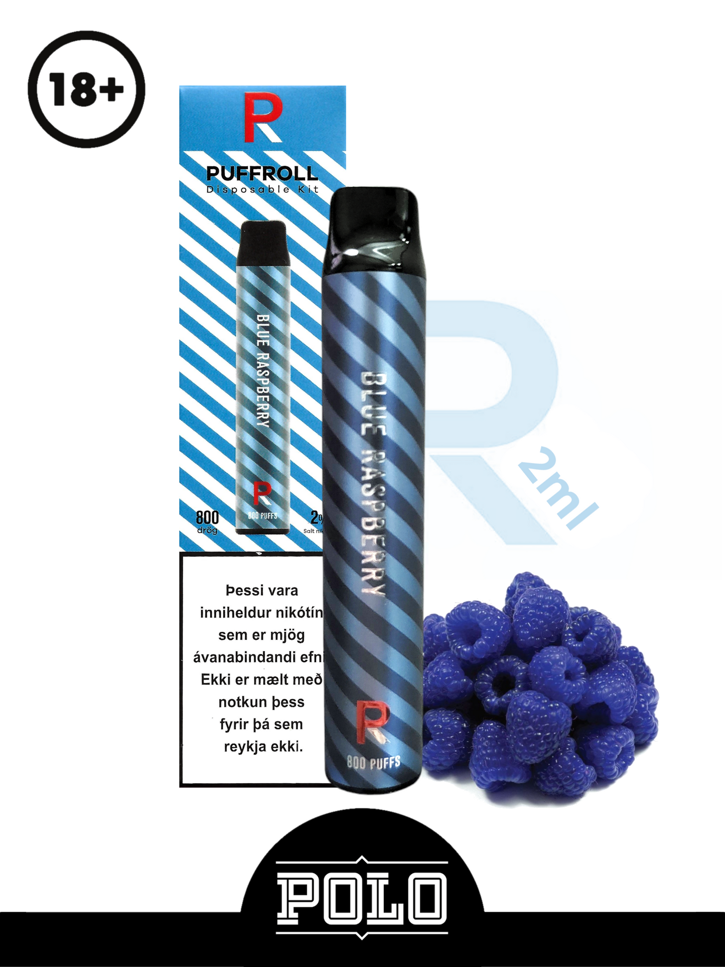 Puffroll Blue Raspberry 2ml