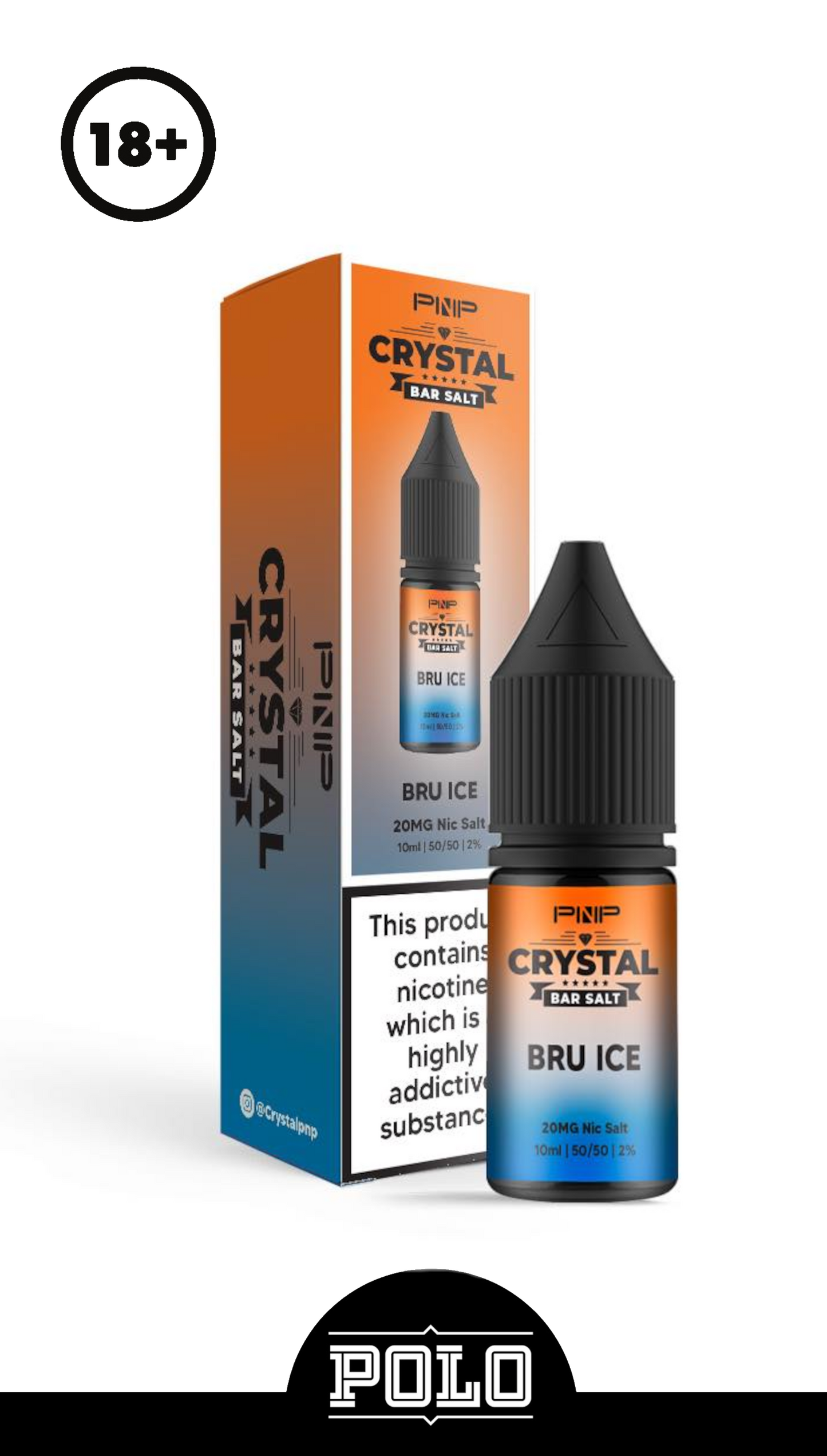 Crystal Salt Nic 20mg 10ml