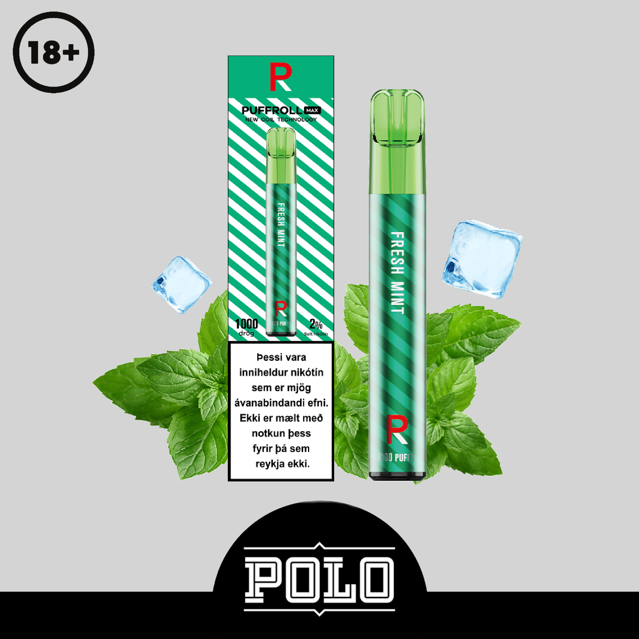 Puffroll Max Fresh Mint 2ml