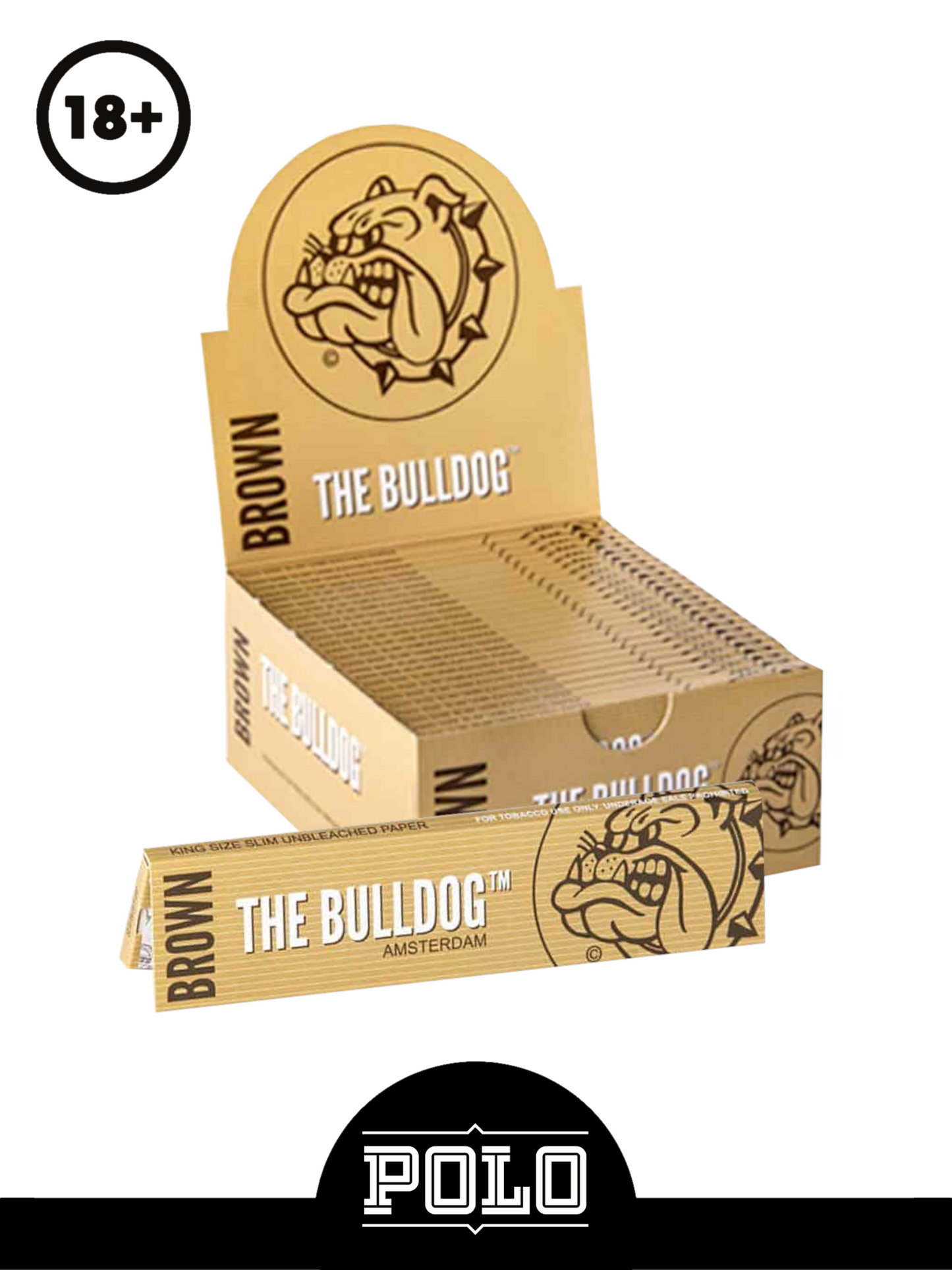 The Bulldog King Size Brown