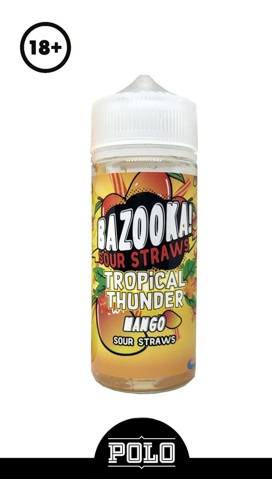 Bazooka Mango Tango Sour Straws 100ml