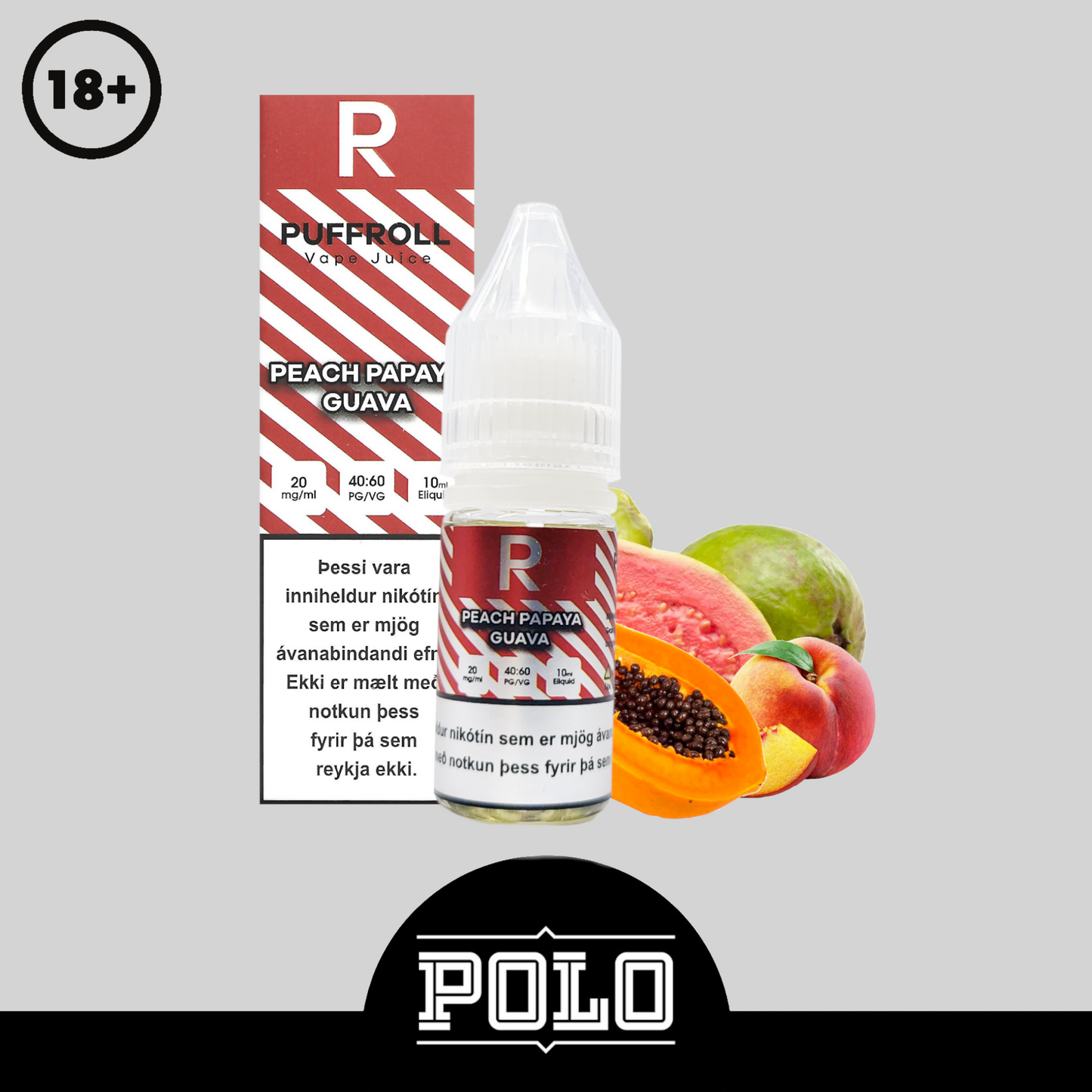 Puffroll Salt Nic 20mg 10ml