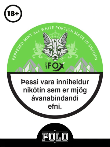 White Fox Peppered Mint