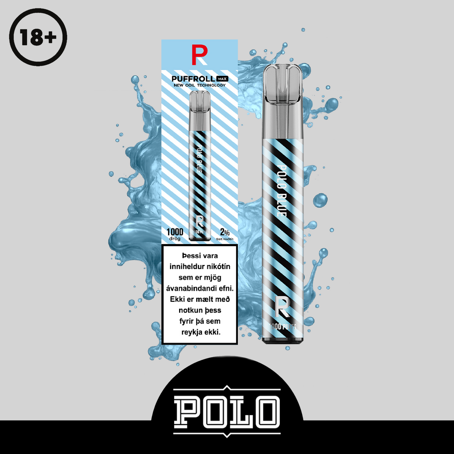 Puffroll Max Polo Blue 2ml