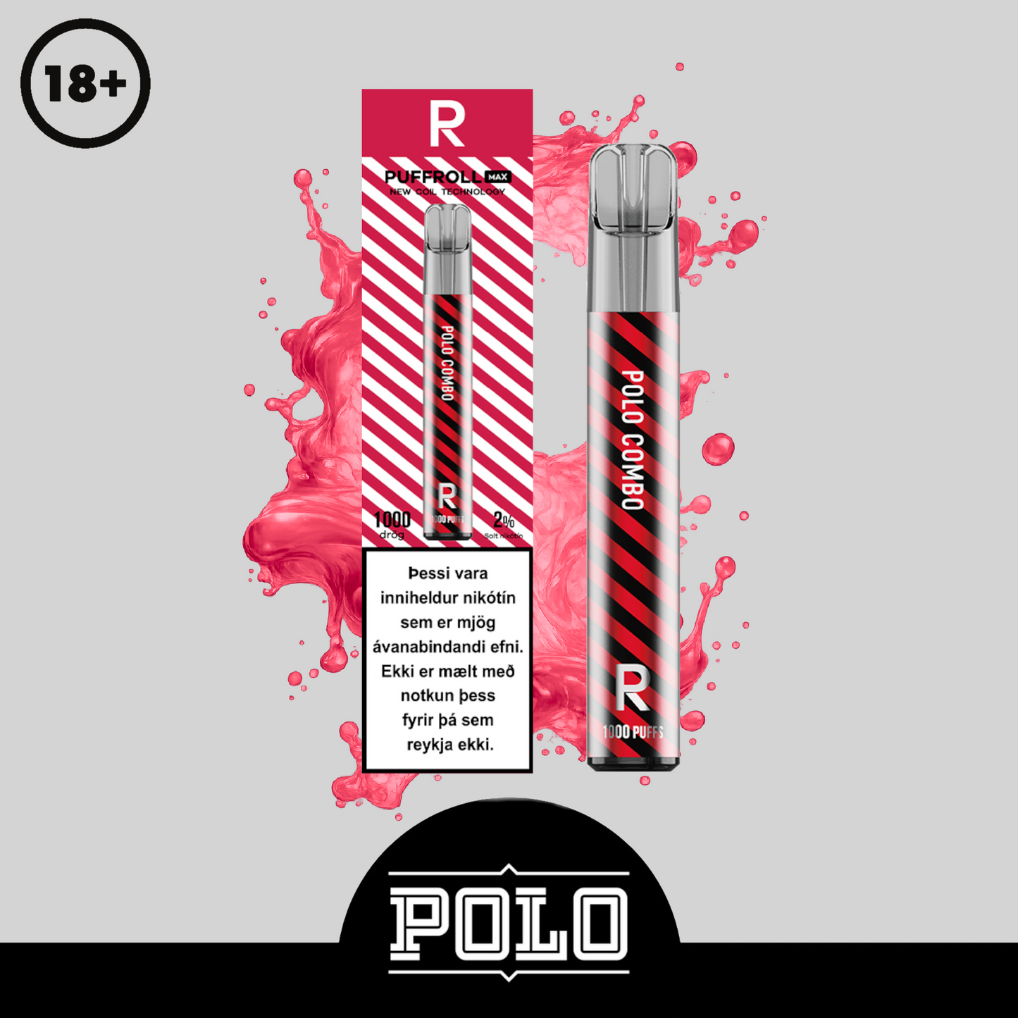 Puffroll Max Polo Combo 2ml