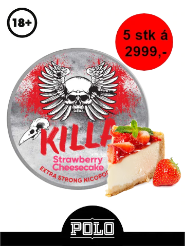 Killa Strawberry Cheesecake