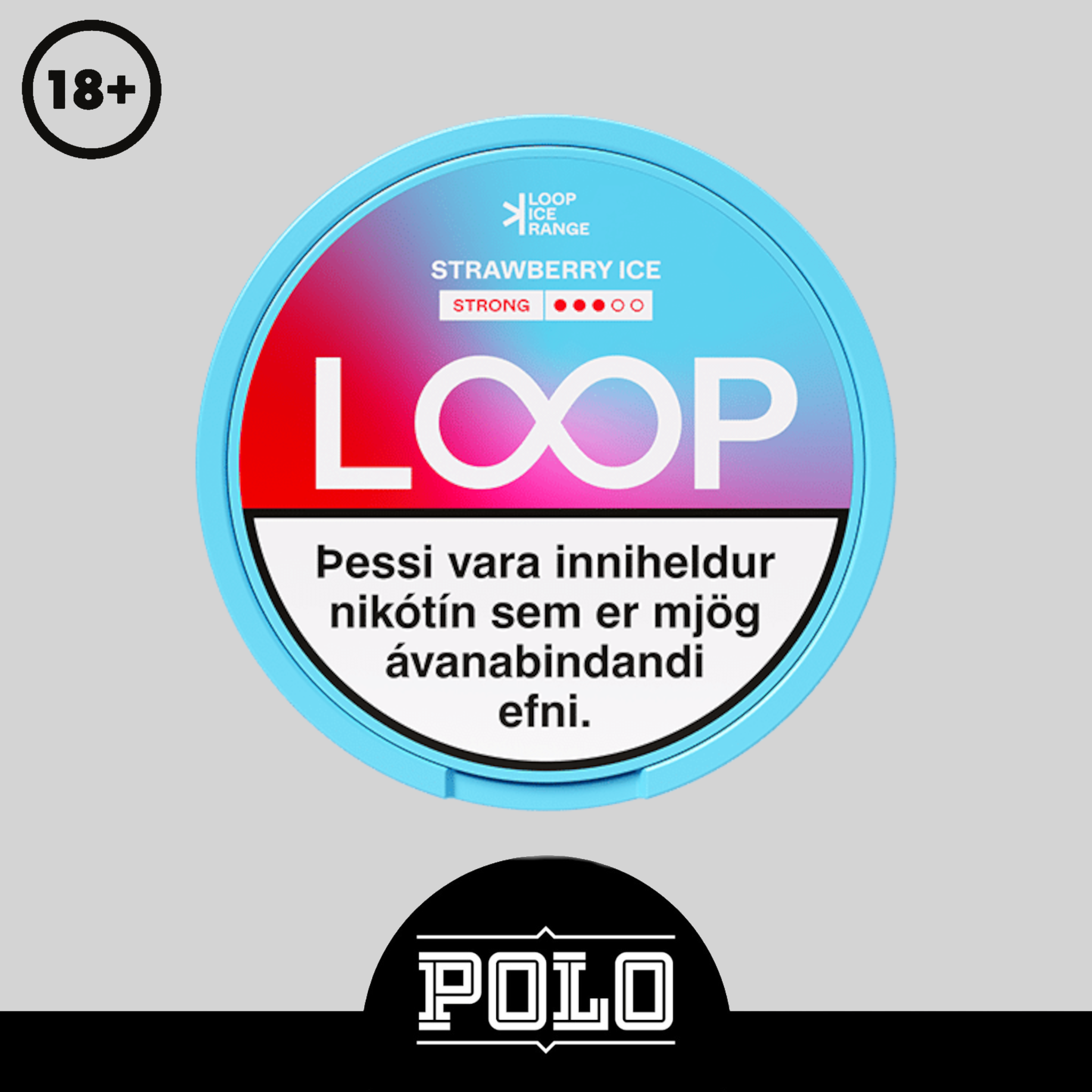 Loop 3p Strawberry Ice – Rafrettur.is