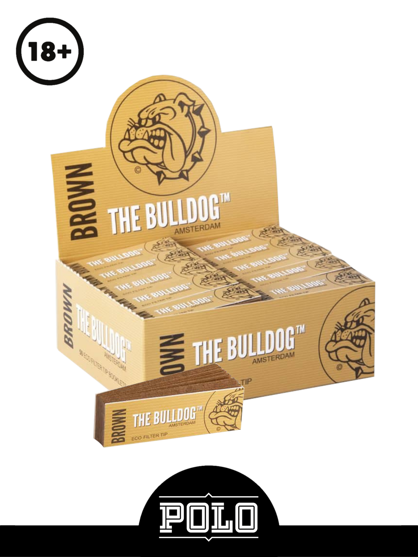 The Bulldog Tips Brown