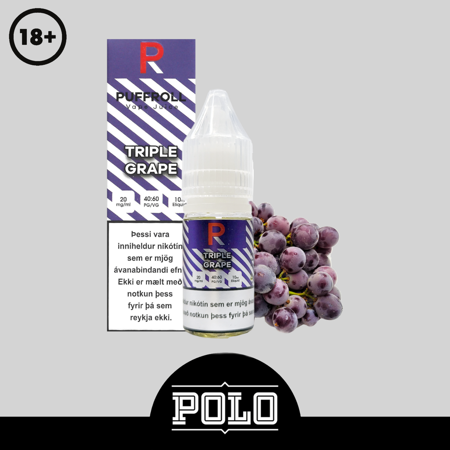 Puffroll Salt Nic 20mg 10ml