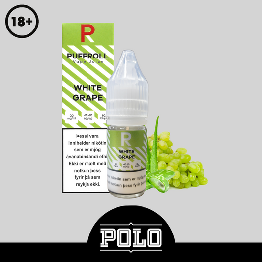 Puffroll White Grape 20mg 10ml